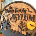 Personalized Halloween Home Decor | Custom Wood Sign — Spooky Season Decoration