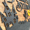 Personalized Halloween Home Decor | Custom Wood Sign — Spooky Season Decoration