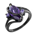 Black Gold Diamond Ring