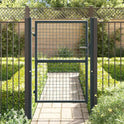 Galvanized Mesh Garden Gate