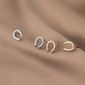 Diamond earrings