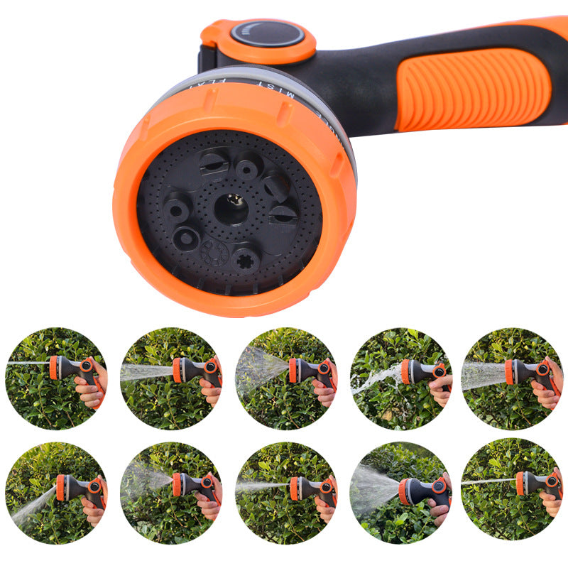 Garden Flower Watering Gun | Multi-Function Hose Spray Nozzle — Garden Watering Tool