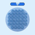 Silicone Back Bath Brush