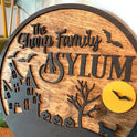 Personalized Halloween Home Decor | Custom Wood Sign — Spooky Season Decoration