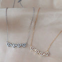 Zircon Clavicle Chain