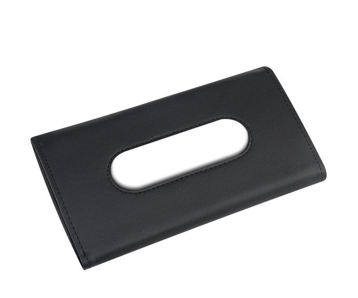 Car Tissue Box Cover | Hanging Leather Tissue Holder for Cars