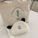 Plush Puppy purse Document Bag
