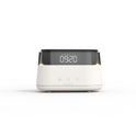 Flame Humidifier With Clock Bedroom