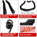 Rope Battle Skipping Ropes Power Training Fitness Home Gym Equipment