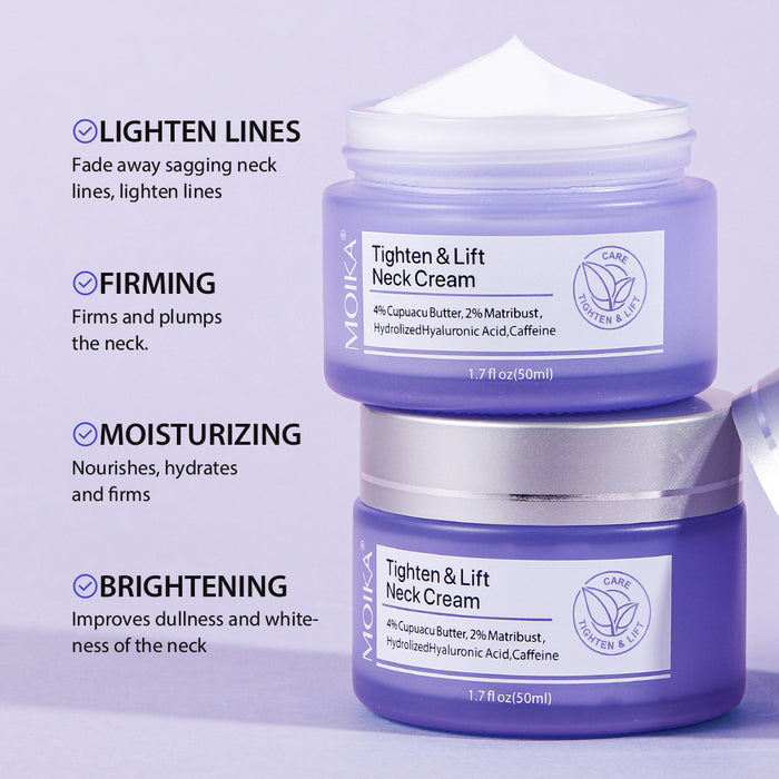 Hydrating & Firming Neck Cream 50g | Moisturizing Lifting Skincare — All Skin Types