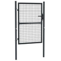 Galvanized Mesh Garden Gate