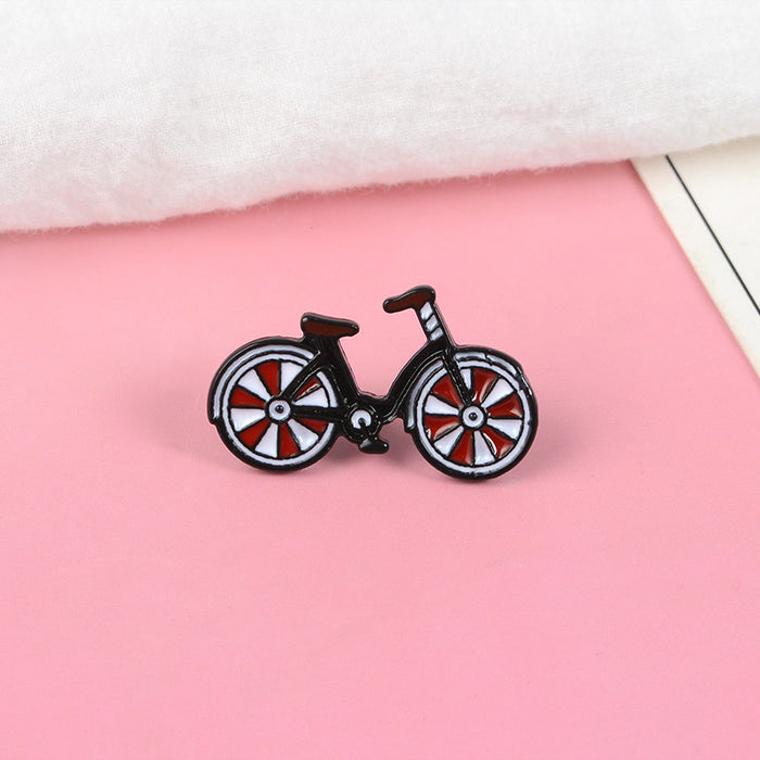 Cartoon Creative New Product Bicycle Brooch