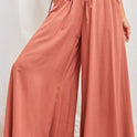 Wide Leg Loose Pants With Pockets