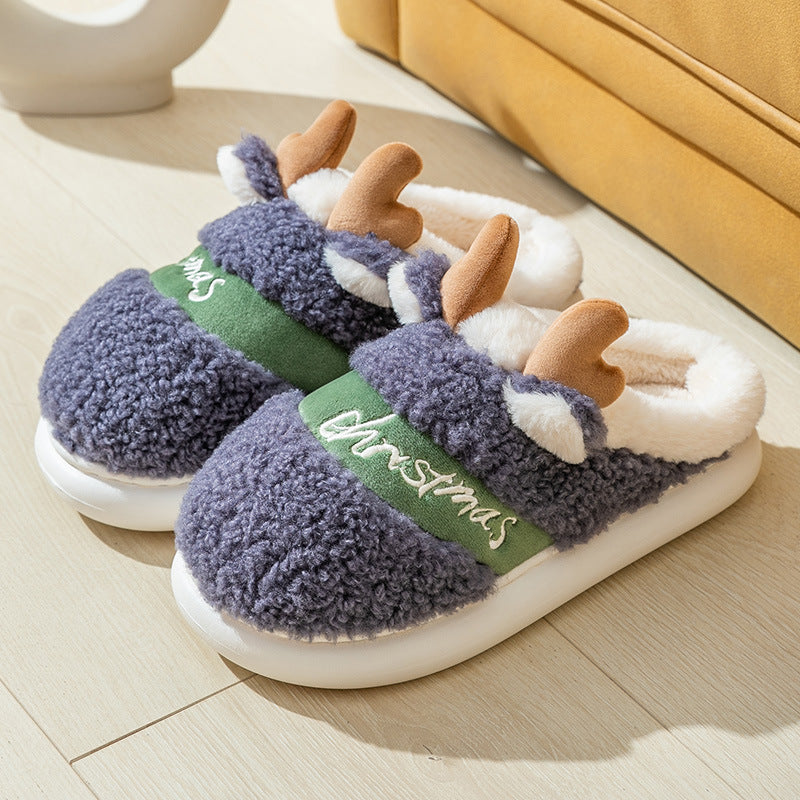 Christmas Shoes Winter Home Slippers