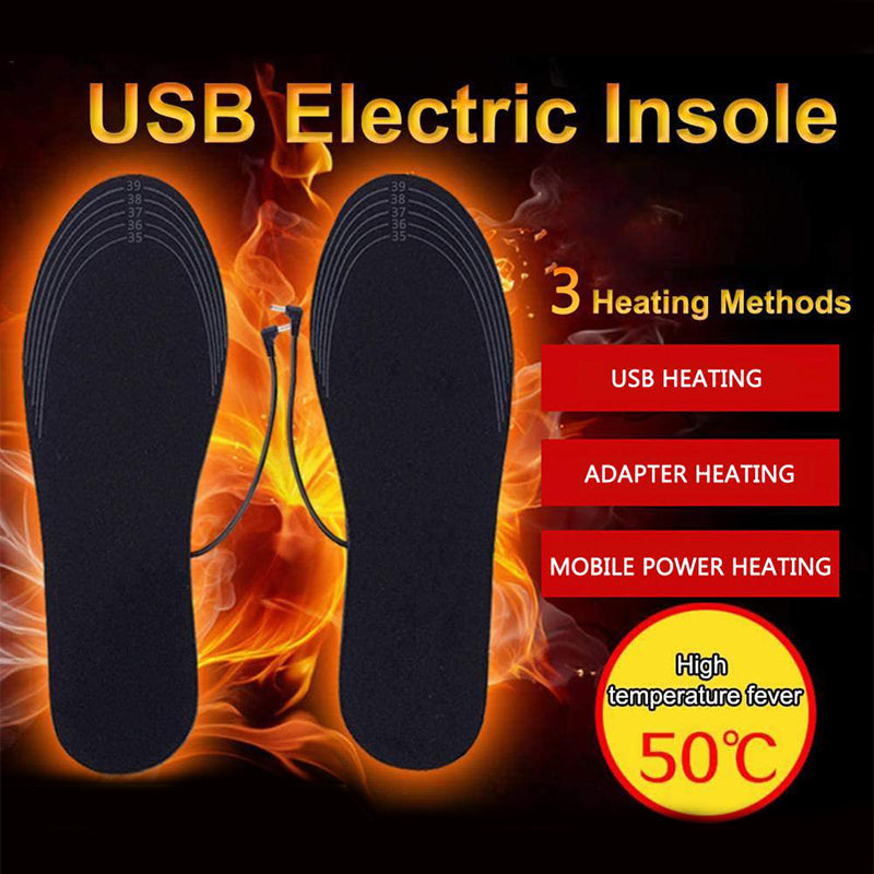 USB Heated Shoes Insoles