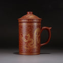 Purple sand handmade tea cup
