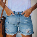Women's Slim Denim Shorts