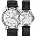 Belt couple watch pair