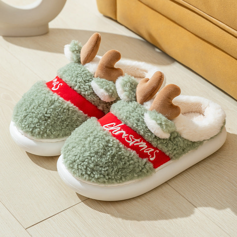 Christmas Shoes Winter Home Slippers