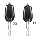 Mini power bank keychain