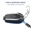 Mini power bank keychain