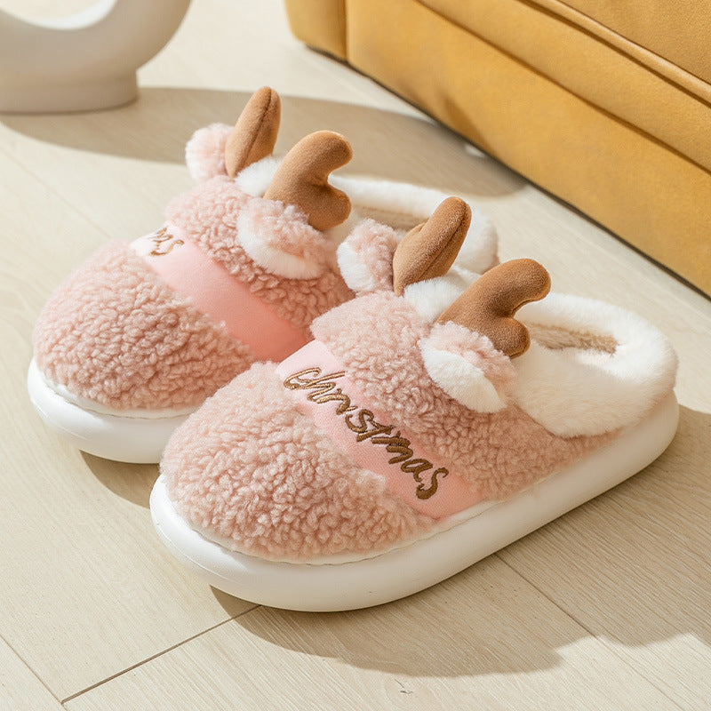 Christmas Shoes Winter Home Slippers