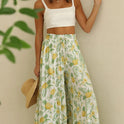 Wide Leg Loose Pants With Pockets