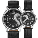Belt couple watch pair