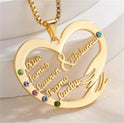 Heart-shaped Pendant Necklace