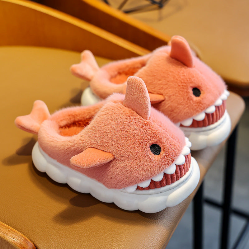 Thick Bottom Parent-child Cotton Shoes