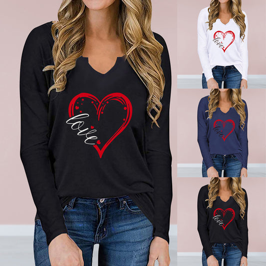 Valentines Day Printed Tshirt