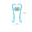 Multifunctional wheel Neck Massager