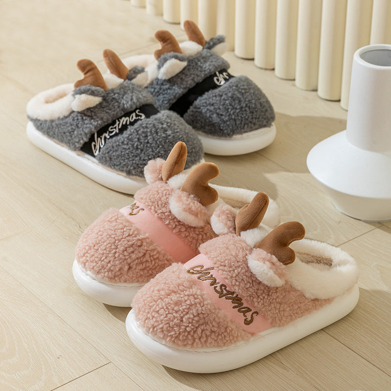 Christmas Shoes Winter Home Slippers