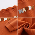 Simple Waffle Top Trousers