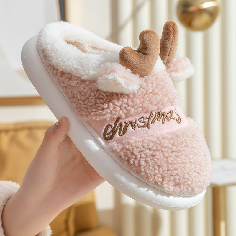 Christmas Shoes Winter Home Slippers