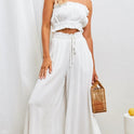 Wide Leg Loose Pants With Pockets