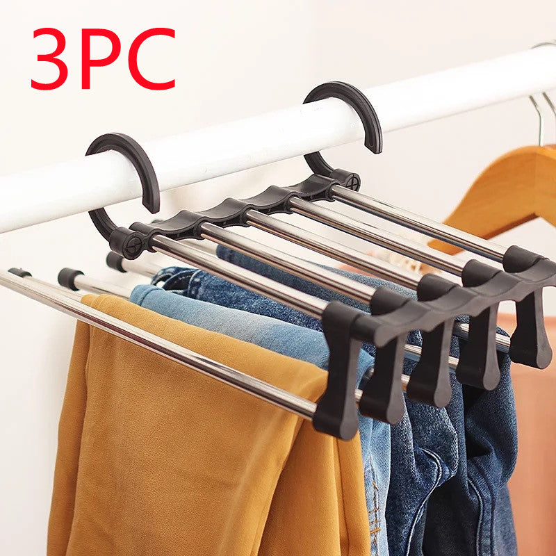 Multi-layer foldable hanger