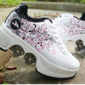 Childrens Heelys Single And Double Roller Skates