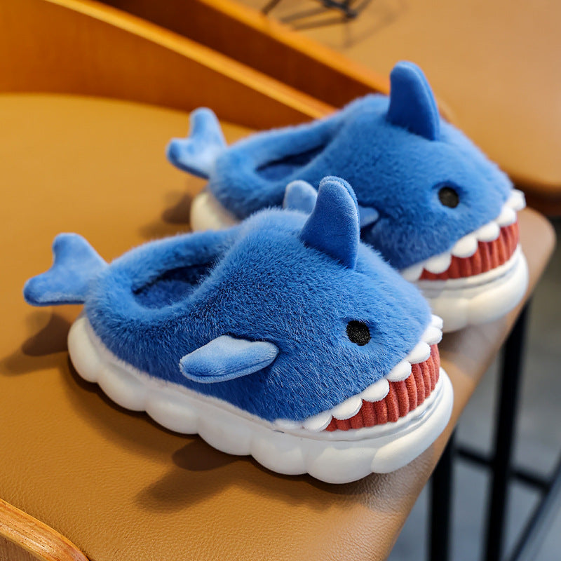 Thick Bottom Parent-child Cotton Shoes