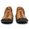 Men Zipper Boots